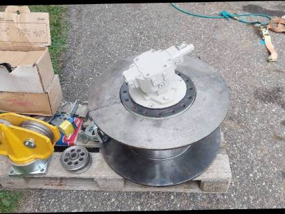 Hydraulische Seilwinde