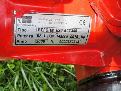 Bild 4:Motormäher Reform 626 D