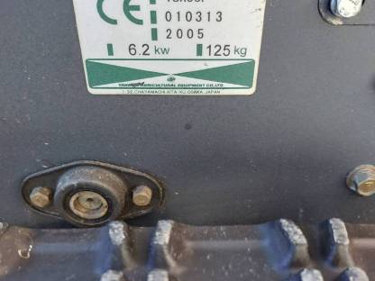 Bild 5:Schneefräse YANMAR YSR 90 F