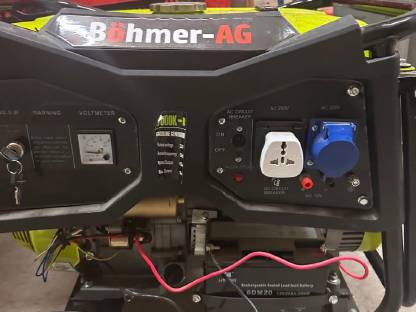 Bild 6:Stromerzeuger Böhmer-AG WX7000K-e