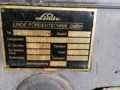 Bild 4:Verkaufe Linde H20