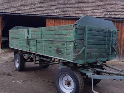 Fuhrmann Kipper 6 t, 5 x 2 m, neue Kippstempel