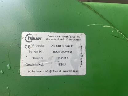 Bild 2:Hauer 130XB Bionic Frontlader