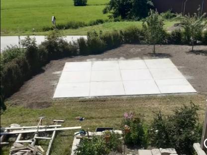 Betonstein Bodenplatten Betonblöcke