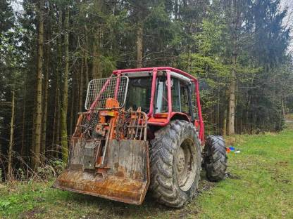 Massey Ferguson 4255 Tiger Seilwinde