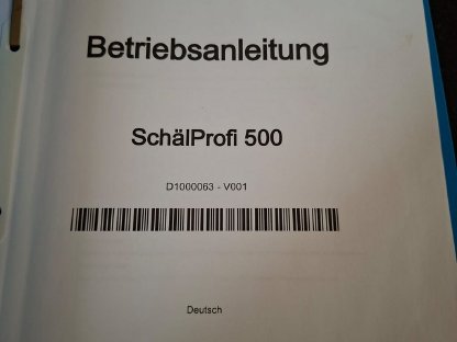 Bild 4:Posch Schälprofi 500