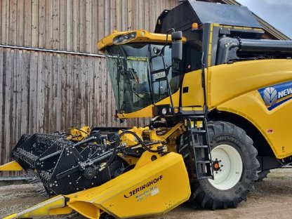 CX5080 Mähdrescher New Holland mit Geringhoff HarvestStar 540
