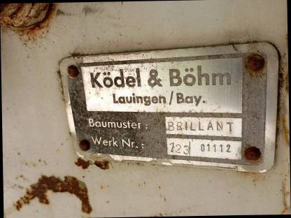 Bild 2:Kleinballenpresse Köla Brillant