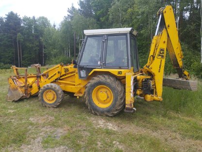 Bild 2:Bagger Baggerlader JCB 3D Sitemaster