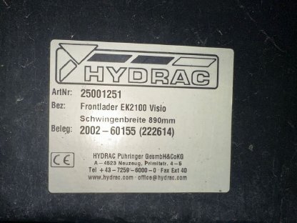 Bild 4:HYDRAC Frontlader EK2100 Visio passend für Steyr 975 & 968