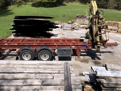 Forstkran, Rückewagen, Forstanhänger ZKran