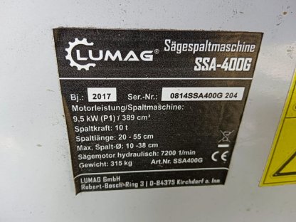 Sägespaltautomat Lumac - Bj. 2017
