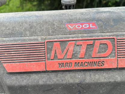 Bild 5:MTD Schneefräse