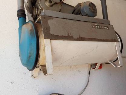 Alfa Laval Melkanlage Vacuumpumpe