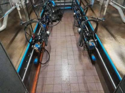 Verkaufe Delaval 2x3 Fischgräten Melkstand