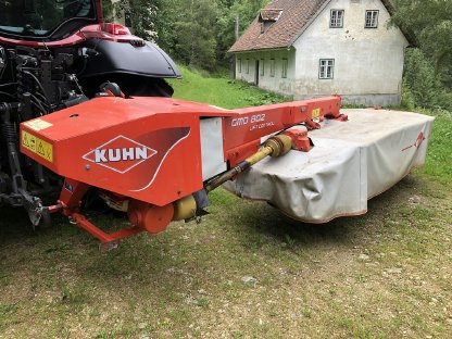 Mähwerk Kuhn GMD 802 lift control