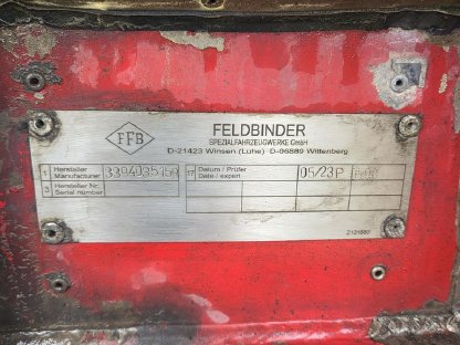Bild 7:Feldbinder TSA 33.3-4 Tankauflieger