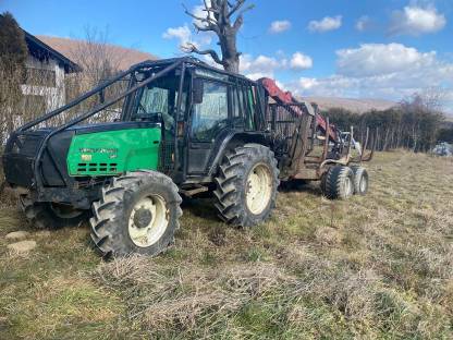 Valmet 6400 + Patu MD110 + Kran Patu 925