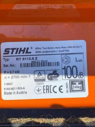 Bild 8:Stihl RT 5112.0 Z Rasenmähertraktor
