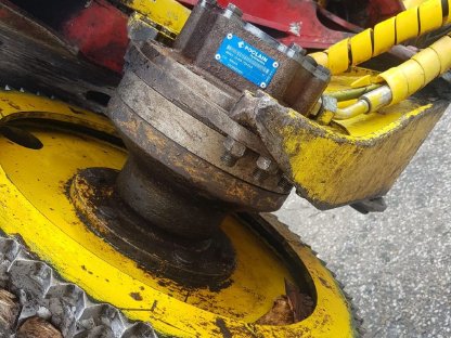 Bild 3:Harvester-Aggregat Woody 60