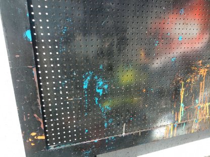 Bild 6:Werkbank Werktisch mit großem Schraubstock