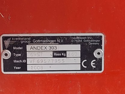 Vicon Andex 393 Schwader
