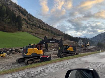 Bagger-Abbrucharbeiten/Forstwegebau