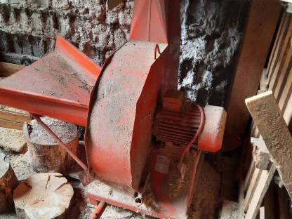 Bild 4:Hackschnitzlgebläse