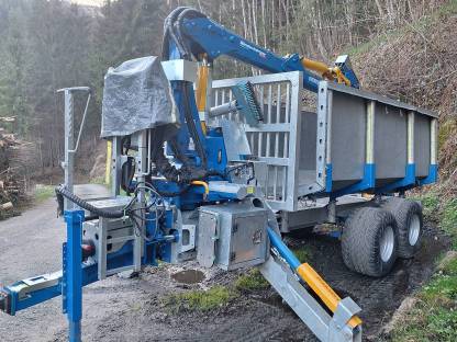 Forstanhänger Binderberger RW 12 mit BK 7000 S
