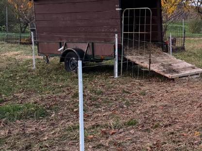Mobiler Weideanhänger