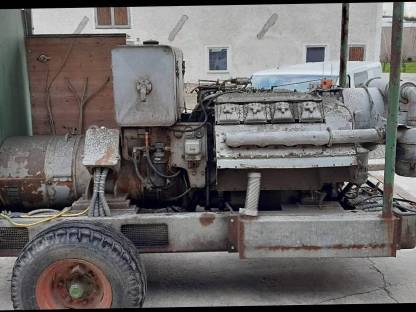 Bild 2:Notstromagregat mobil V8 65kVA