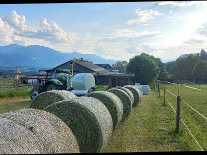 Heulage Rundballen
