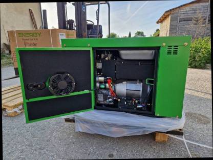 Bild 5:Stromerzeuger 9 kVA, Notstromaggregat, T9000FULL