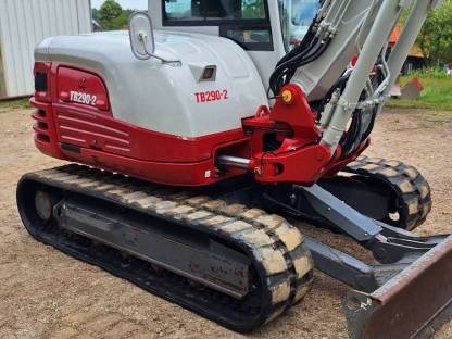 Takeuchi TB290-2 mit Zentralschmierung