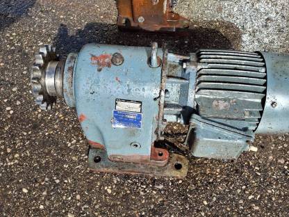 Bild 5:Getriebemotor von Alfa Laval