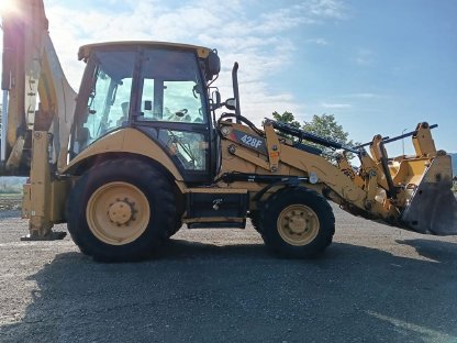 Bild 2:Baggerlader Caterpillar 428 F