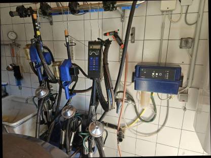 Rohrmelkanlage Alfa Laval