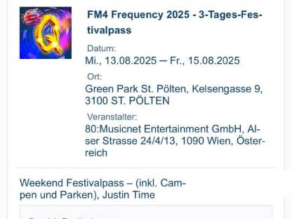 Bild 2:2x Frequency 2025 3-Tagespass