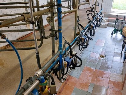 Bild 7:4x FG Melkstand, 1.400l Tank, Wachautomat