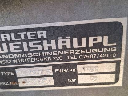 Vakuumat Hochdruck Güllefass