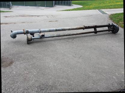 Bild 7:Bauer 15 kW Motor für Güllepumpe