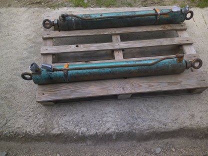 Bild 2:2 Doppeltwirkende Hydraulikzylinder