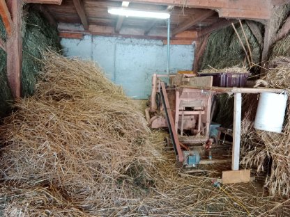 Bild 3:Dreschmaschine Dreschhexe