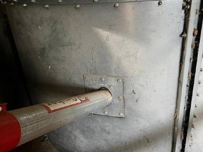 Bild 6:Gruber Getreidesilo, Schnecke H: 3 m, Dm: 2,6 m