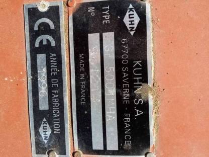 Bild 2:Kreiselheuer Kuhn GF 5001 MHA