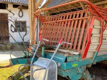 Steyr Hamster V802 Ladewagen