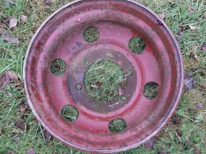 Bild 2:Mercedes LKW Felge