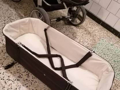 Bild 2:2 Kinderwagen mit Zubehör, Babywelt Booster GT4, Hartan Topline S