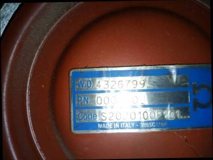 Bild 3:Winkelgetriebe Bandioli & Pavesi