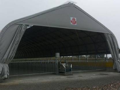 Bild 6:Zelthallen, Tunnel, Lagerhallen, Rundbogenhalle, Stallung